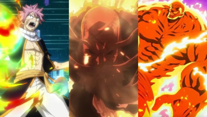 Top 15 Fire Users in Anime